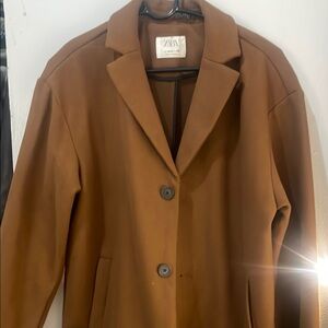 Zara Women's Brown Coat